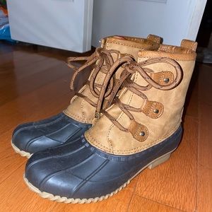 Tommy Hilfiger duck boots